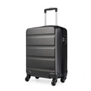 Kono Suitcase, Hard Shell ABS Luggage Travel Trolley Case with 4 Spinner Wheels and TSA Lock