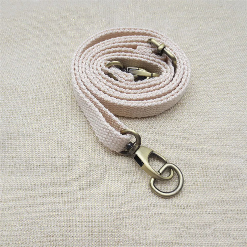 Fashion Canvas Adjustable Bag Strap Messenger Hand Belt Shoulder Handbags Bag Replacement Decorative Strap Bag Accessories