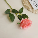 DIA 8CM Artificial Roses Valentine's Day Plastic Juana Flower Bouquet Wedding Decoration Living Room Dining Table Ornament Roses