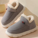 Warm Furry House Slippers Women Men Winter New Fashion Comfort Plush Slippers Home Indoor Outdoor Soft Thick Sole Cotton Shoes