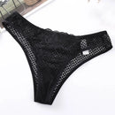 TERMEZY Women Sexy Lace Panties Low Waist Transparent Underwear Female G String Thong Comfortable Lingerie Temptation Intimates