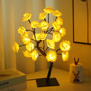 LED Table Lamp Rose Flower Tree USB Night Lights Christmas Decoration Gift for Kids Room Rose Flower Lighting Home Decoration