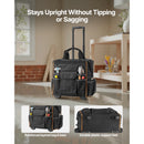The Mobile Arsenal | 110Lbs Rolling Tool Organizer — 25-Pocket Pro-Grade Mobile Workshop