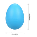 12Pcs Egg Shakers Musical Instruments Percussion Egg for Kids Toys Plastic Easter Egg Shaker for Education Musical Learning