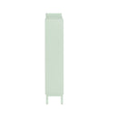 SoBuy FSR100 4 flap shoe rack 8 shelf surface shoe cabinet narrow shoe chest of drawers shoe shelf
