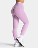 The Form Architect | Color-Block Seamless Knit Yoga Leggings