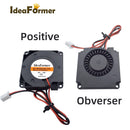 1 Pcs 3D Printer Blower Cooling Fan 4010 12/24V With Ball or Oil bearing 40x40x10mm Turbo Blower Fan Radiator 3D Printer Parts