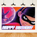 Cartoon The Incredibles Theme Boy Birthday Party Latex Balloons Cake Topper Banner Background Baby Shower Supplies For Kids Gift