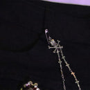 Cross Grunge Denim Mini Pleated Skirt Punk Harajuku Kawaii Emo Gothic Punk Low Waist Jeans Skirts Y2k Indie 90s Dark Aesthetic