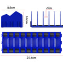 Plier Organizer Rack Holds up to Ten Pliers Space-Saving Keep Pliers Organized in Tool Drawer Toolbox Widget Tool Storage Shelf
