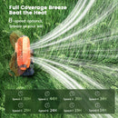 The Breeze Sentinel | 20000mAh Portable Camp Fan with LED Lantern