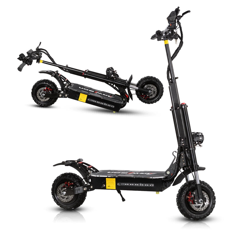 Arwibon Q12 PRO EU US UK Warehouse Adult Electric Scooter High Speed 80 km/h 11 Inch 3000w Dual Motor 60v 38ah Folding Electric