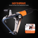 SucceBuy Pipe Tube Polisher Sander 1000W Pipe Belt Sander 100-3200rpm Belt Sanding Machine for Burnishing Finishing Rust Removal