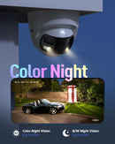 ANNKE Smart Home 180° 8MP DUO POE Dual Lens Wide View Outdoor Video POE Camera,4K AI Human Detect,8MP Security CCTV Camera