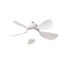 Silent Ceiling Fan with LED Light Remote Control Electric Cordless Fan Universal Dimming Fan for Dining Room Bedroom Living Room