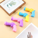 Funny Cat Toys Stretch Plush Ball Mini Shooting Gun Games Interactive Launch Training Toy For Pet Kitten Cat Pom Pom Plush Balls