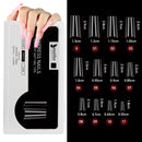 Beautilux Express Nails 552pcs/box Oval Stiletto Almond Square Coffin French False Fake Soak Off Gel Nail Tips American Capsule