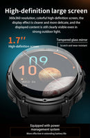 2026 New T-REX3 Outdoor Smart Watch Men 1100mAh Large Battery Bluetooth Call Compass 1.7-inch LED Flashlight Waterproof Watches