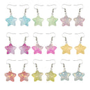 Women Earring Resin Star Drop Earrings Costume Trendy Style Children Girl Gifts Handmade Jewelry Drop Shipping Wholesale