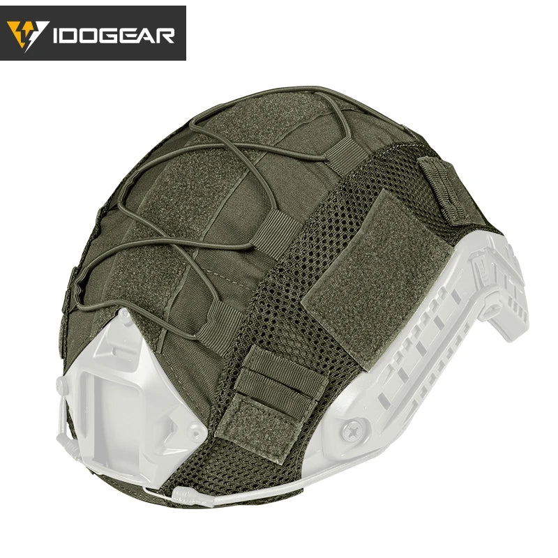 IDOGEAR Tactical FAST Helmet COVER V2 Combat Headwear Duty Paintball Molle Gear 3802