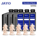 JAYO 5KG Standard /ABS-Like/Standard Plus/ Water Wash 3D Printer UV Resin 405nm for LCD 3D Printing Material Quick Curing Resin