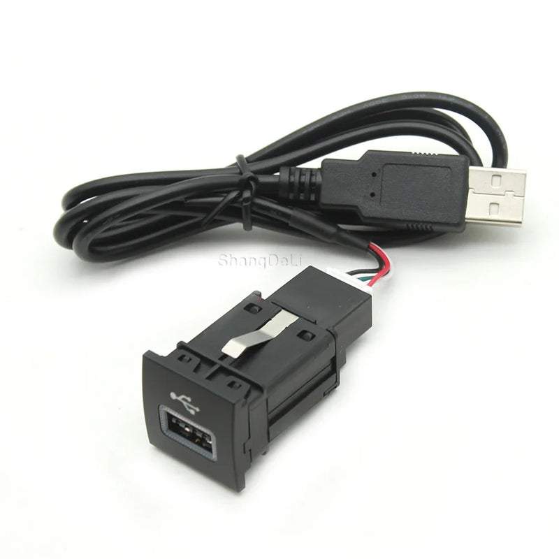 Car USB Input Adapter Audio Radio u-disk flash Socket Interface Cable for Volkswagen Golf 6 Jetta MK5 Caddy EOS Scirocco