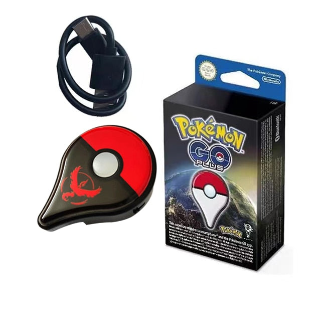 For Pokemon Go Plus Auto Catch Wristband Bracelet Digital Watch Bluetooth Charging Band Switch Game Accessory