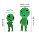 10pcs Luminous Ghost Micro Landscape Accessories Outdoor Miniature Decor Glow in Dark Tree Elves Fairy Garden Decoration