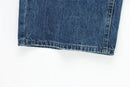 HH Women Trendy Cross Waist Wide Leg Jeans Asymmetrical Button Fly High Waist Baggy Denim Pants For Streetwear Y2K Outfits