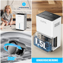 Anion purification dehumidifier home bedroom Silent automatic defrost basement clothes drying LED touch screen deshumidificador