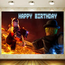 Blox fruits Balloon Decoration Birthday Party Theme Decoration Boy Toy Garden Decoration Supplies