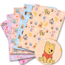 disney fabric 140x50CM Cartoon cotton fabric Patchwork Tissue Kid Home Textile Sewing Doll Dress Curtain Polyester cotton Fabric