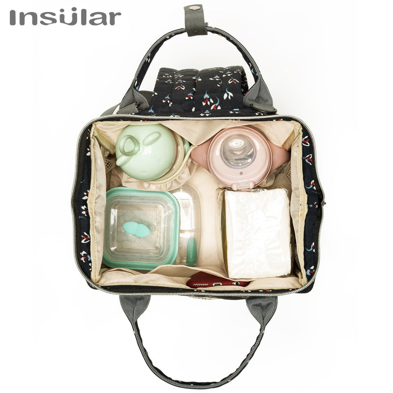 Mummy Maternity Nappy Bag Stroller Large Capacity Baby Travel Backpack Mommy Nursing Bag Baby Care Changing Diaper Bag