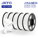 JAYO 3D Printer Filament PLA Series 1.75MM 5Rolls/10Rolls High Strength 100% No Bubble Neatly Wound for FDM DIY Gift Material