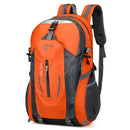 Polyester Camping Backpack Breathable Fishing Bag Large Capacity Wear-resistant Layered Storage Lightweight for Office Travel