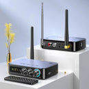 M9/M9Pro Audio Transmitter Receiver 1200mAh Bluetooth 5.1 Wireless Music Adapter U Disk/TF Card FM Radio Player DSP Converter