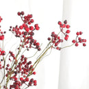 72cm Single American Cranberry Berry Foam Branch Artificial Berry Decoration Flower Arrangement Accessories artificial flowers
