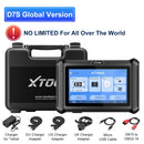 XTOOL D7S All Systems Car Diagnostic Tools Bidirectional Scanner ECU Coding 39+ Resets Automotive Scanner Built-in CANFD DOIP