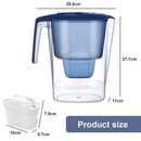 [EU Stock] 3.6L kettle Water purifier Household kitchen portable water filter pitcher water purification kettle