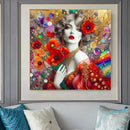 New Arrivals Diamond Mosaic Gustav Klimt Poppy Landscape Full Drill Diamond Painting Kits Diy Embroidery Flower Home Decoration
