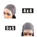 Varlea Bob Wig 4x4 Lace Hd Water Wave Human Hair Wig Curly Wigs Deep Wave 5x5 Lace Frontal Wig 4x4 Closure Human Hair Wig