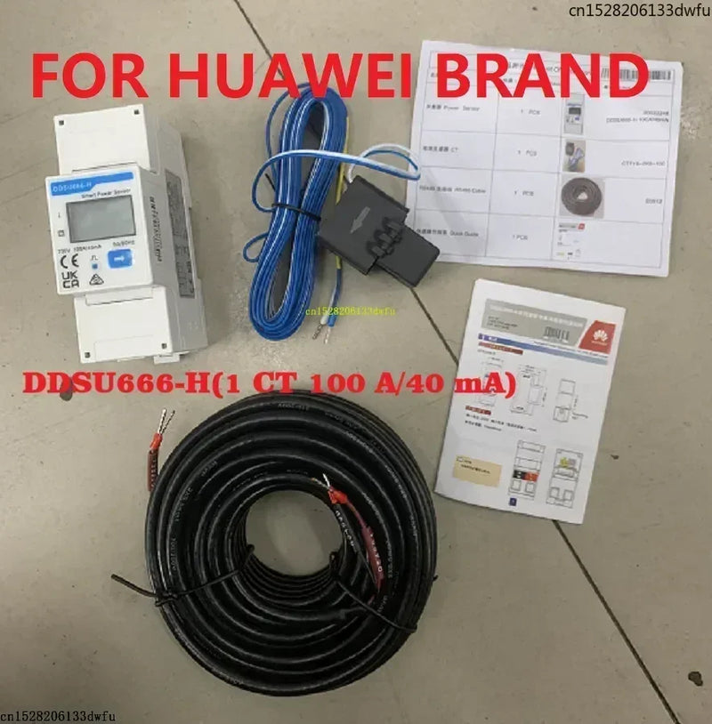 CHINT DDSU666 DTSU666 80A Din Rail Digital Voltmeter Current Power Electric Energy KWH Meter Volt Amp Modbus RS485 AC 230V 380V