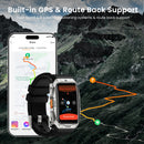 The Tank X2 | Ultra-Rugged GPS Smart Watch with 3D Curved AMOLED Display