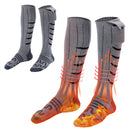 Electric Heated Socks Cold-Proof Electric Heating Socks Fast Heating Winter Heating Socks Washable for Outdoor Skiing Hiking