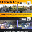 The Argus | 8MP Panoramic Dual-Lens ColorVu IP Security Camera with AI Detection