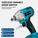 Drillpro Electric Power Tool Set 800N.M Electric Wrench Rotary Hammer 13mm Power Drill 125mm Angle Grinder For Mak 18V
