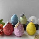 3D Easter Embossment Egg Silicone Candle Mold Egg Aroma Wax Plaster Ornaments Handmade Soap Mould