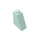 Gobricks 10PCS Bricks Assembles Particles 60481 2x1x265 Degree Slope Bricks Building Blocks Replaceable Parts For Children Gifts