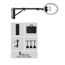 SH 18 Inch Knob Ring Light LED Selfie Video Lamp With Tripod Stand Phone Clip For YouTube Live Lighting Photo Photography Studio