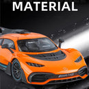1:18 Benzs One Alloy Sports Car Model Diecasts Metal Concept Racing Vehicles Car Model Sound and Light Simulation Kids Toys Gift